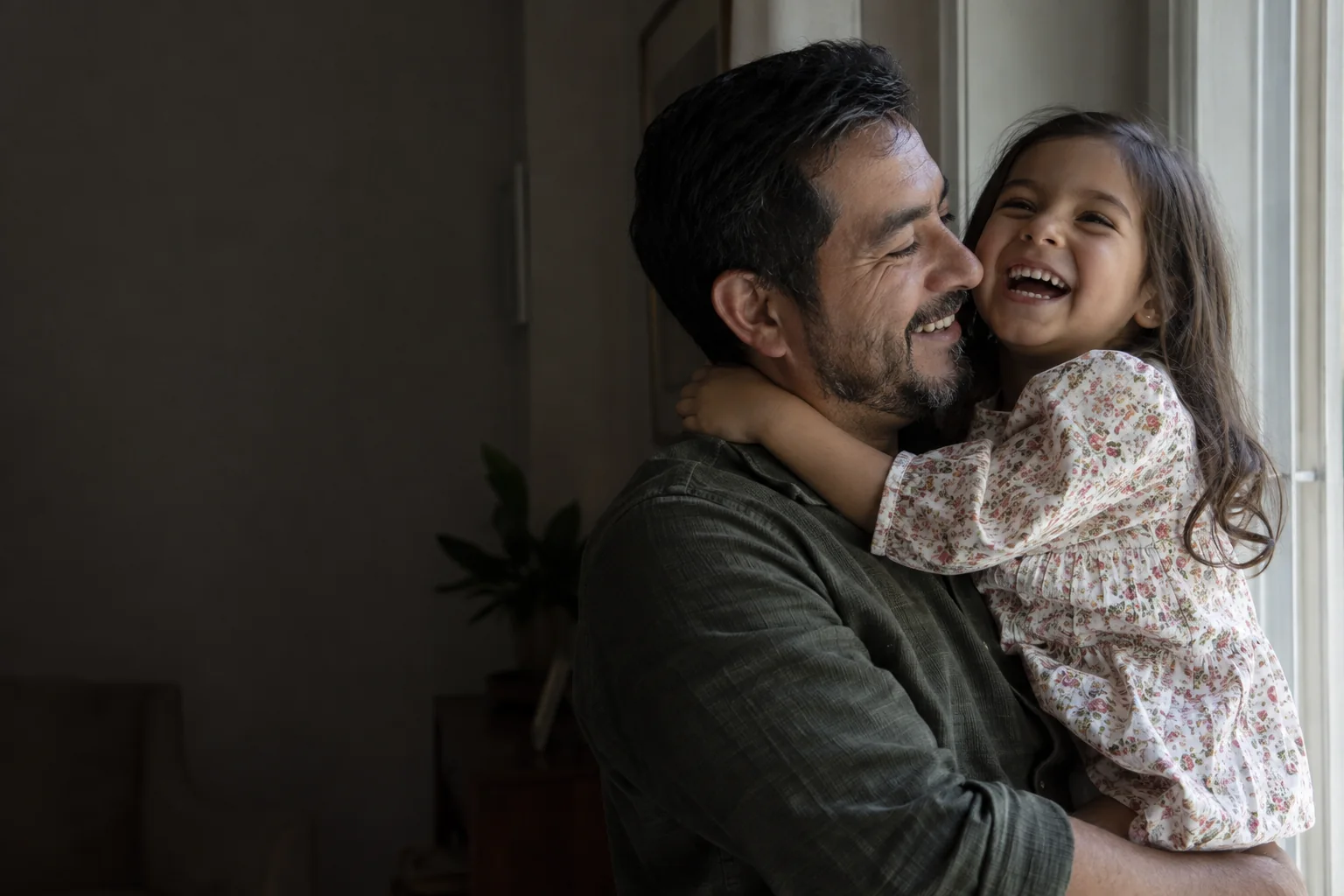 A family protected by life insurance